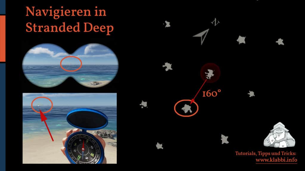 Die Stranded Deep Karte finden und nutzen - Klabbis Logbuch