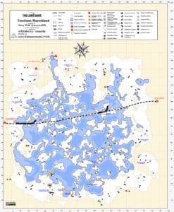 The Long Dark Trostloses Marschland Karte in Deutsch mit einigen Informationen - SPOILER