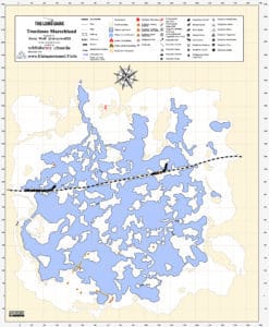 The Long Dark Trostloses Marschland Karte in Deutsch nurt Geländemerkmale - SPOILERFREI